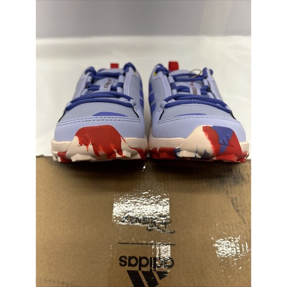 Kids ADIDAS Disney MICKEY & FRIENDS Terrex AX4R Hiking Shoes Kids SZ 12 Purple - Picture 10 of 13